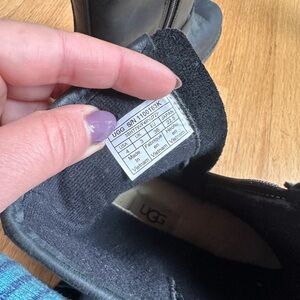 Ugg Moto leather boots - vguc